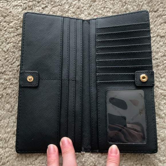 Michael Kors black saffiano leather wallet - Picture 4 of 4